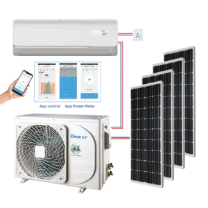Hybrid AC/DC Solar Air Conditioner
